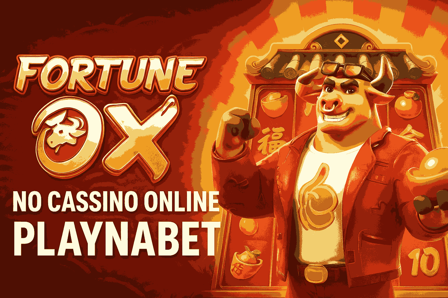 Fortune Ox no PLAYNABET - Aposte Agora e Reivindique Seus Ganhos